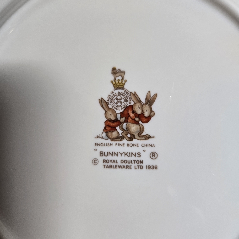 Bunnykins By Royal Doulton Childrens Bone China Dish Set Of 3 - Picture 6 of 10
